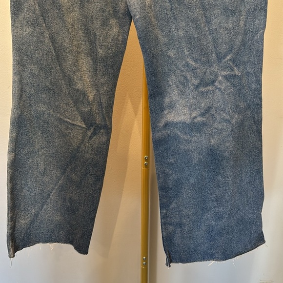 Tinseltown high rise flare Blue Distressed Jeans NWT 7/28 - Picture 7 of 13